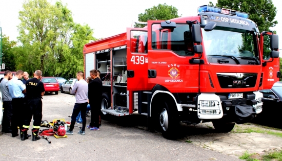 nowy samochód bojowy OSP Siedlnica