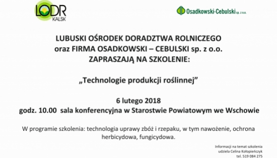 plakat z tekstem informacyjnym