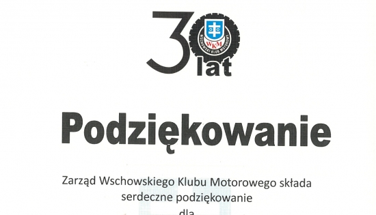 podziekowanie