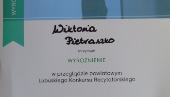 wyróżnienie Wiktorii