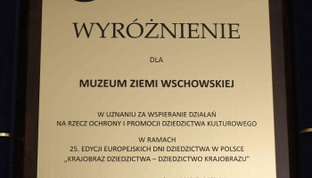 zdjęcie przyznanego wyróżnienia