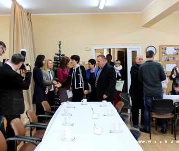 przywitanie przybyłych gości