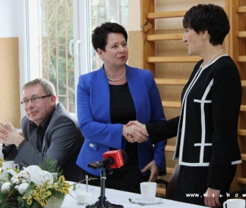 pani parszałek gratuluje pani burmistrz