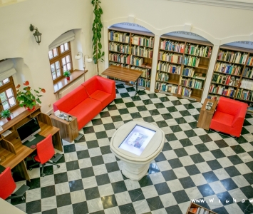 czytelnia widok z góry