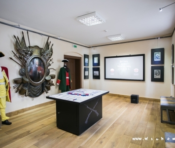 sala muzeum ziemi wschowskiej z bitwą pod wschową